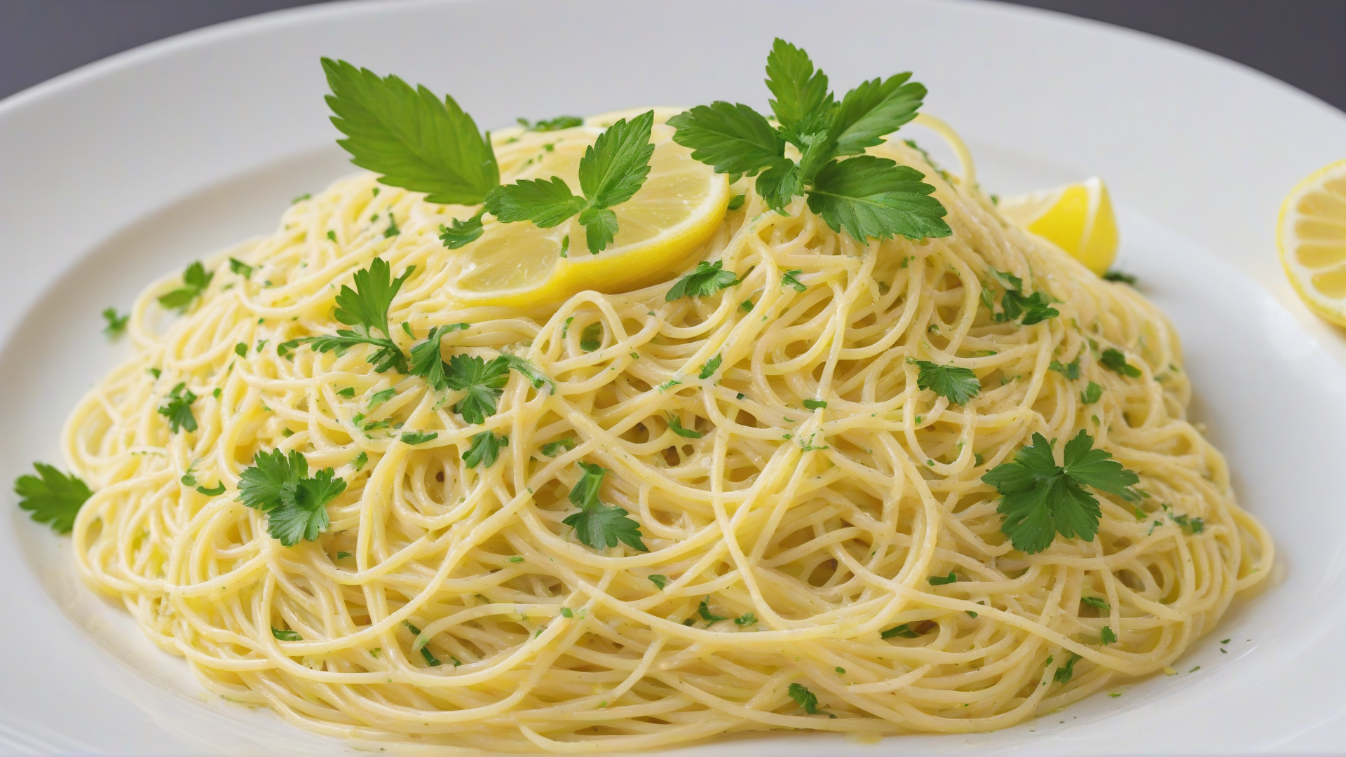 spaghetti al limone